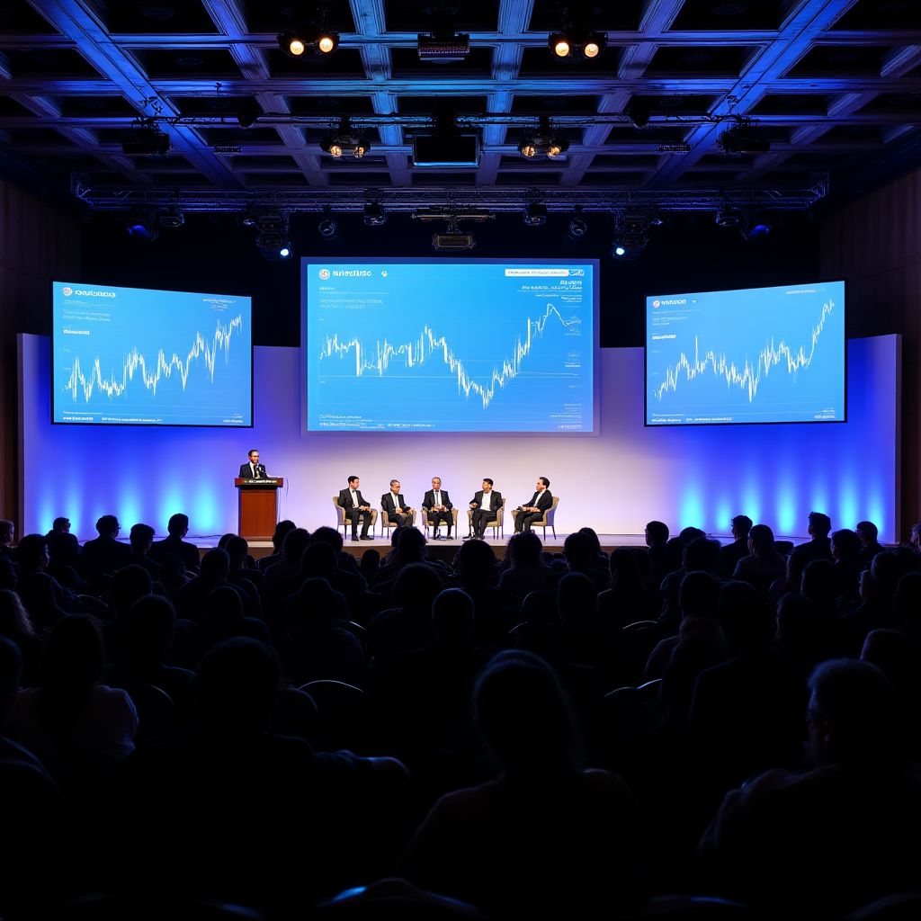 Conferencia de inversiones en Santiago